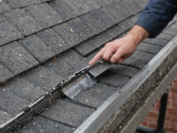 Seamless gutter installation process