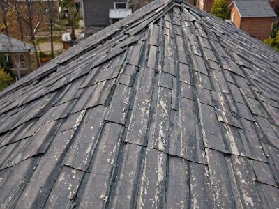 Metal roof installation process