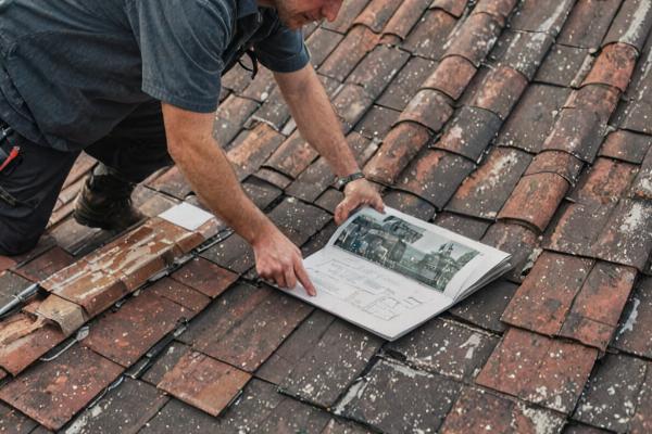Professional roof inspection